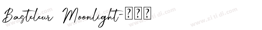 Basteleur Moonlight字体转换
